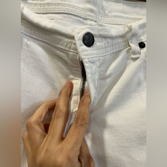 Citizens of Humanity Ava Straight Leg White Jeans - Picture 5 of 13